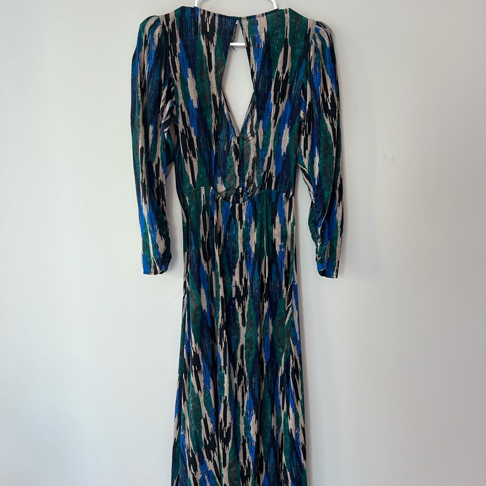 Beautiful silk Marchesa dress